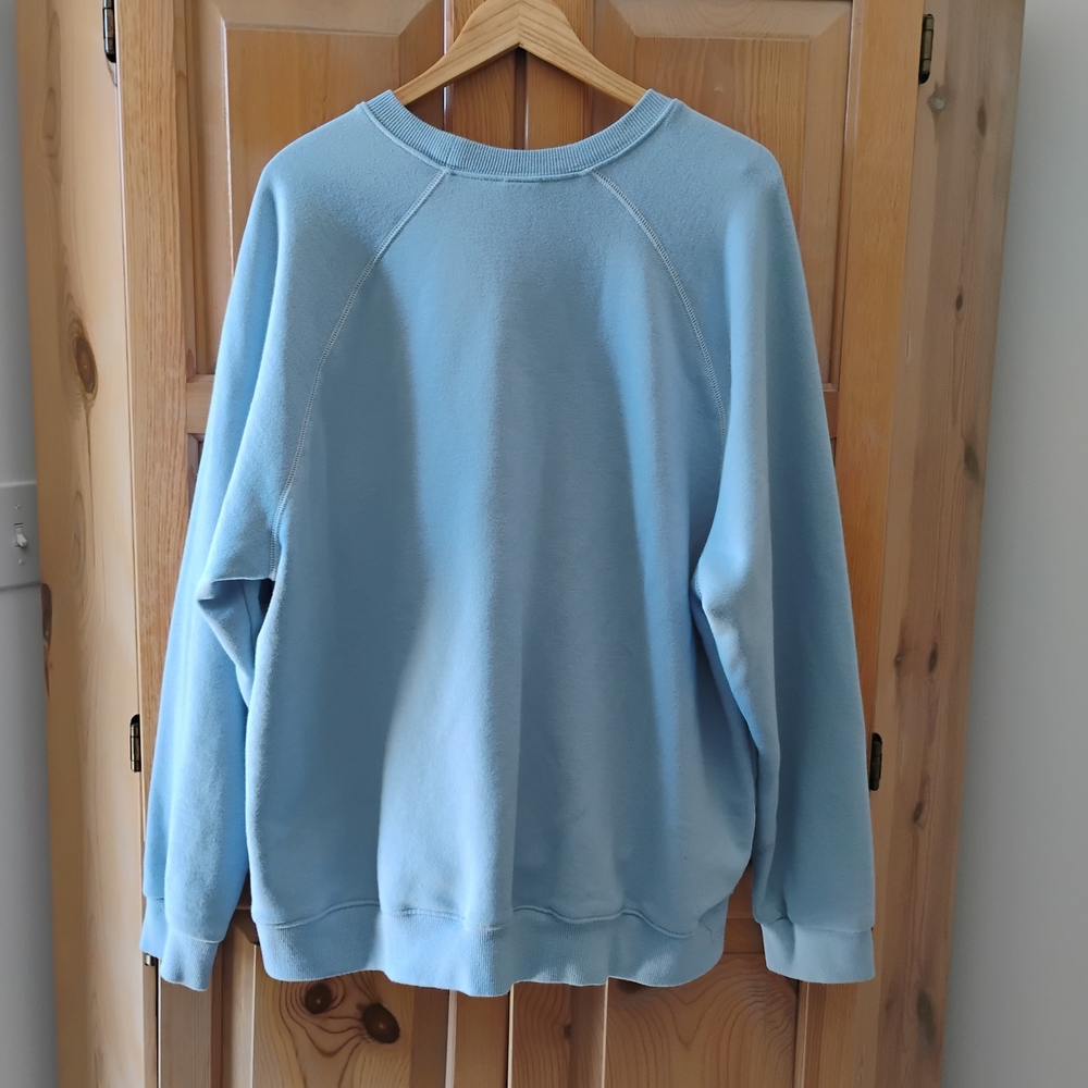 Disney Light Blue Vintage Mickey Graphic Pullover Sz XXL - Picture 2 of 8